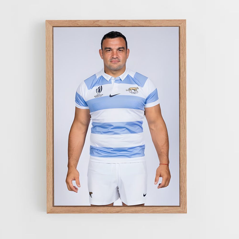 Poster Agustin creevy – affiche Rugby (vue 4)